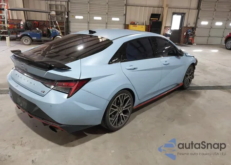 2023 Hyundai Elantra N из США, поврежденный, VIN KMHLW4AK7PU018612